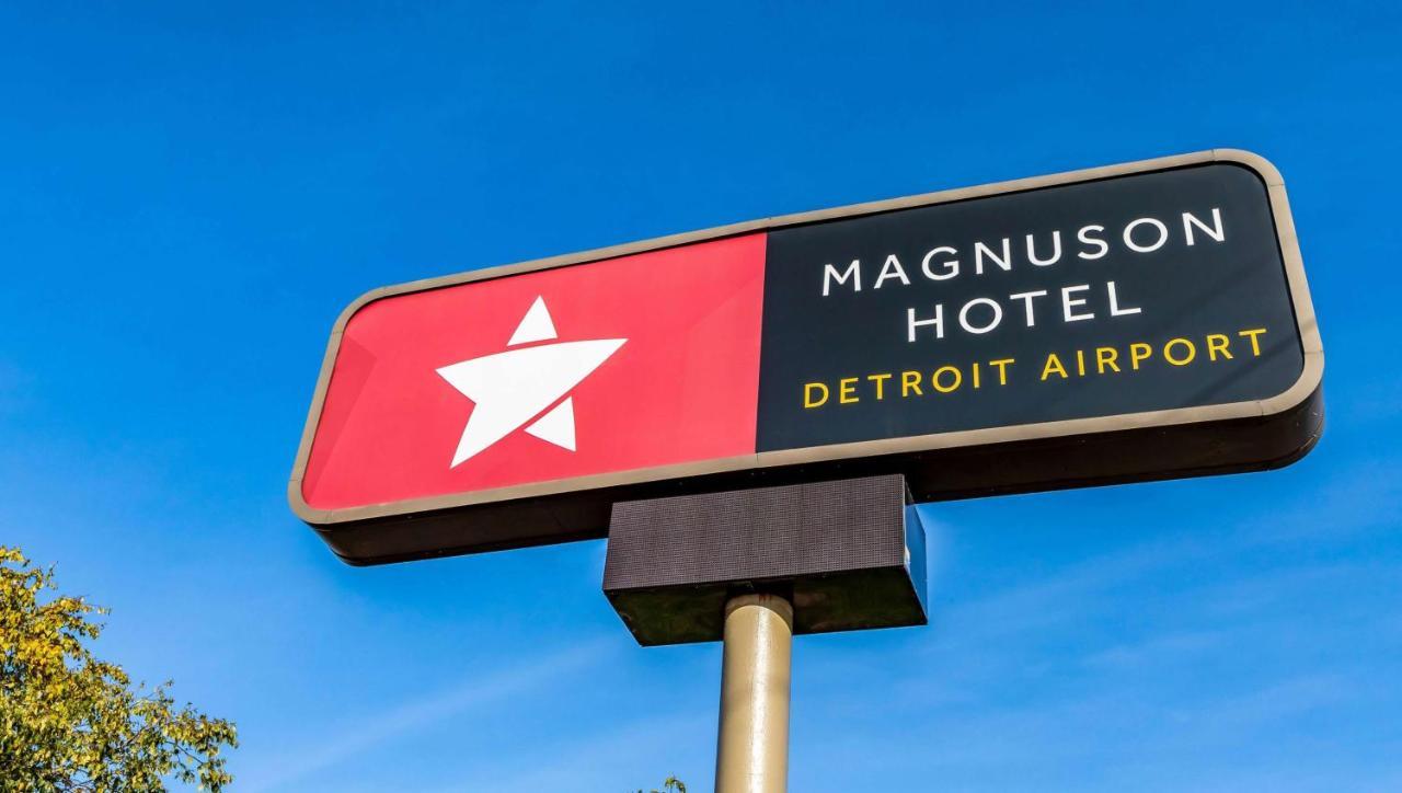 Magnuson Hotel Detroit Airport Romulus Bagian luar foto
